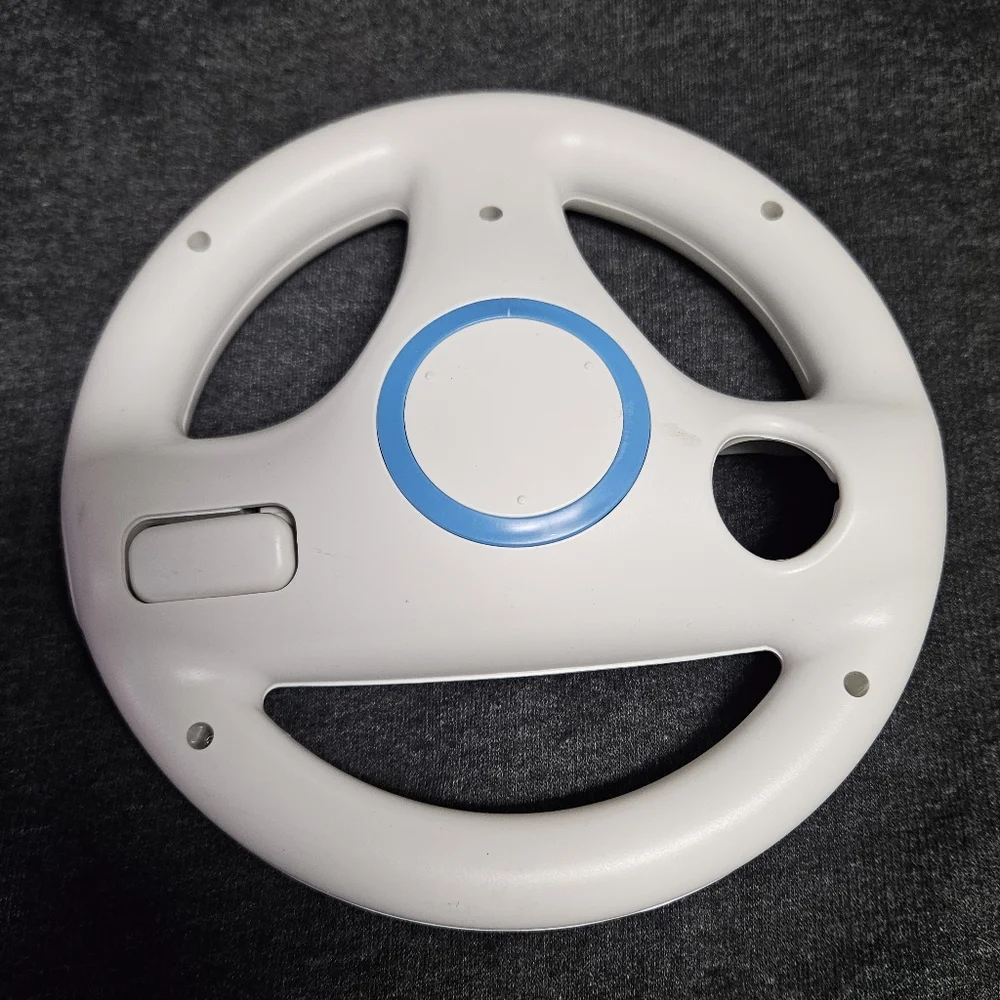 Wii Steering Wheel Controller Accessory | Game Stop